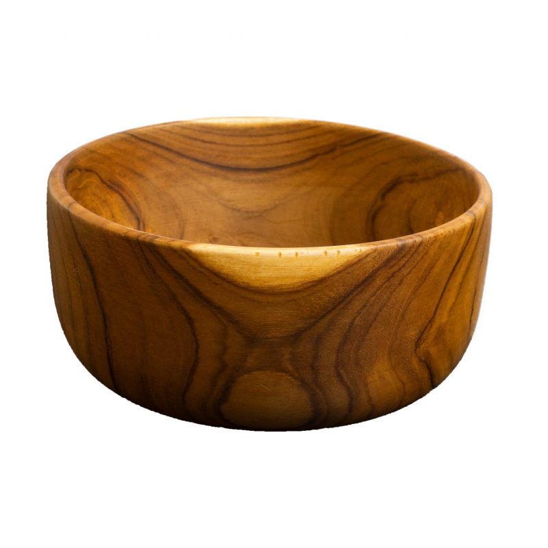 Bowl de Madera de Teca Mediano