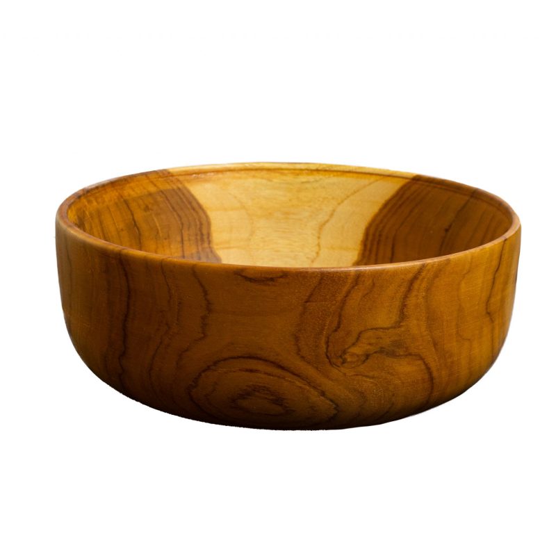 Bowl de Madera de Teca Grande