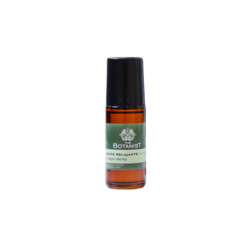 Aceite esencial de eucalipto y menta rollon de 1 oz